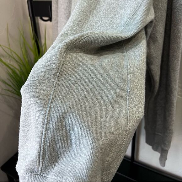 New Era sweatshirt pullover crew neck grey neon size 2XL - Picture 8 of 14